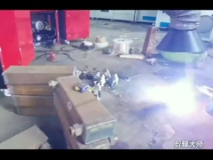 Εργαστήριο αντιαφρενικών συσσωρευτών καπνού 3kw Σύστημα εξαγωγής καπνού με ευέλικτο βραχίονα εισπνοής